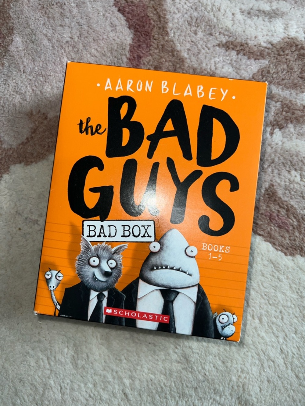 Scholastic The Bad Guys Box Set - Books 1-5 by Aaron Blabey